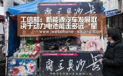工信部:新能源汽车发展取决于动力电池能走多远‘星空体育官网’(图3) 星空体育网址